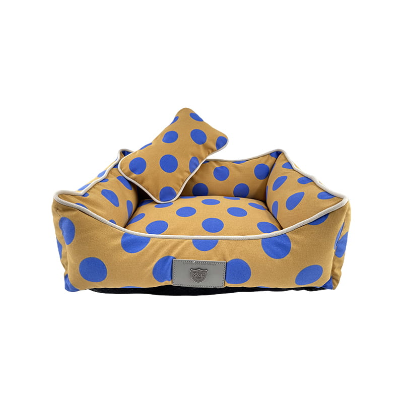 Tempat Tidur Anjing Polka Dot Butik Anjing Saya